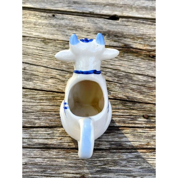Vintage Holland Style Cow Creamer Pitcher Farmhouse Decor - Picture 4 of 8